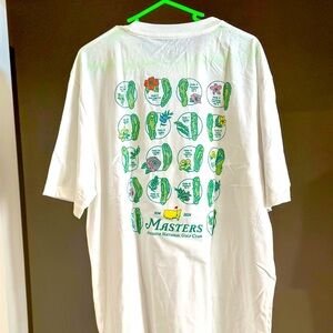 Master’s T-Shirt XL - Course Layout (White) - NWT